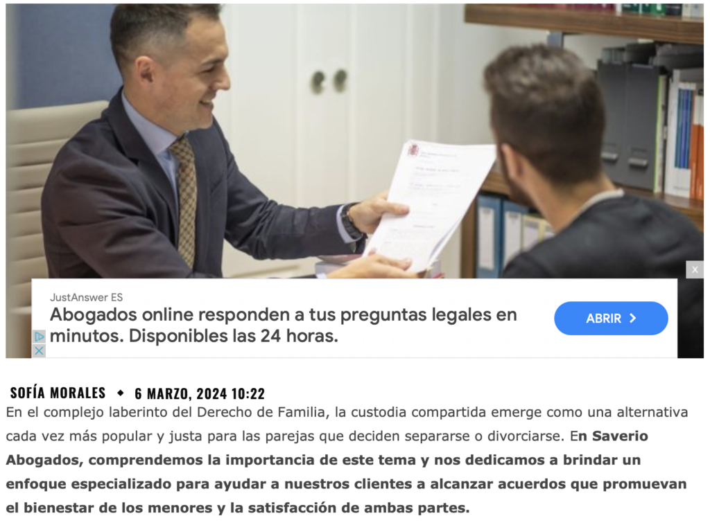 custodia compartida